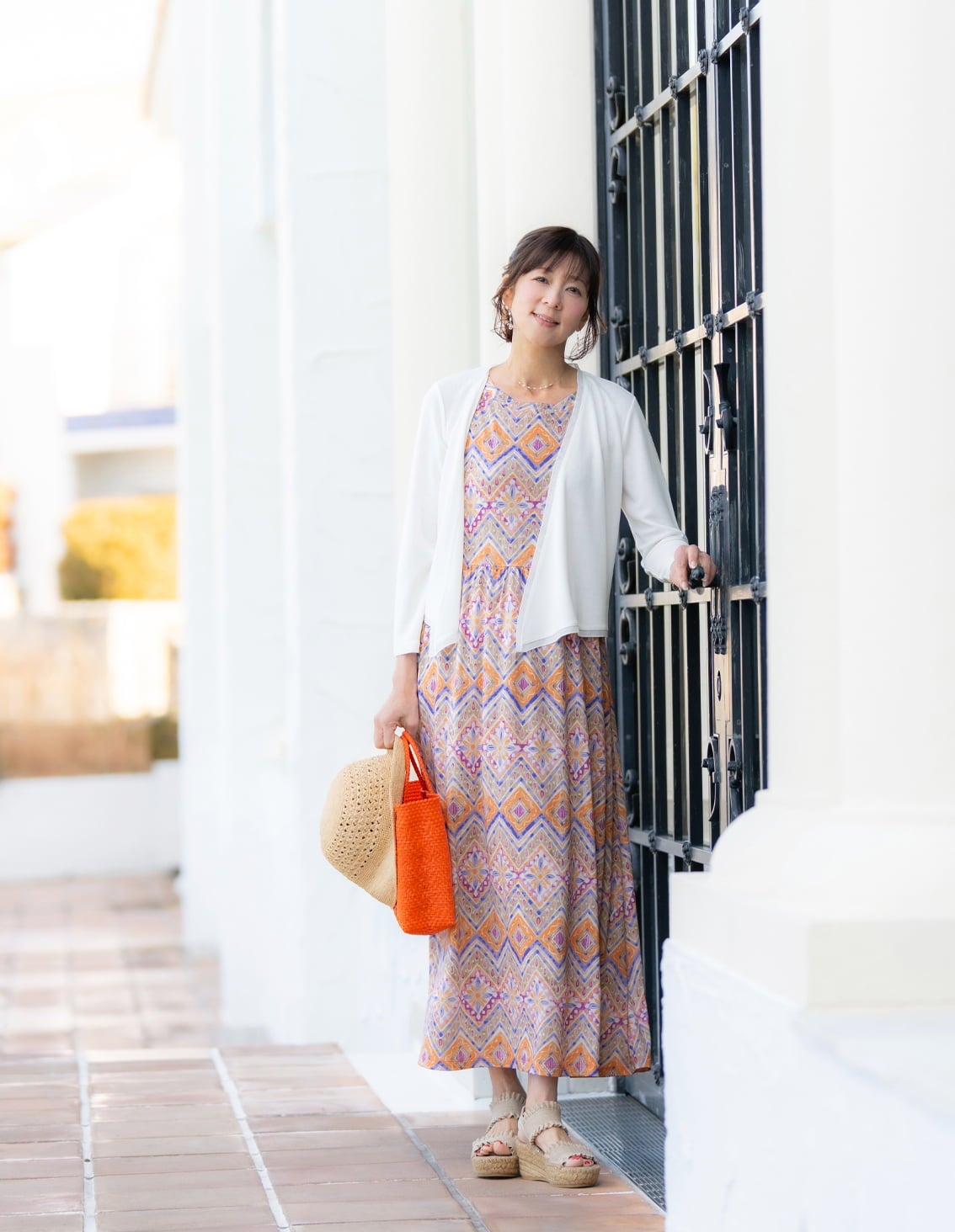 ノースリーブロングワンピース | 最新夏コレクション | 40代からの