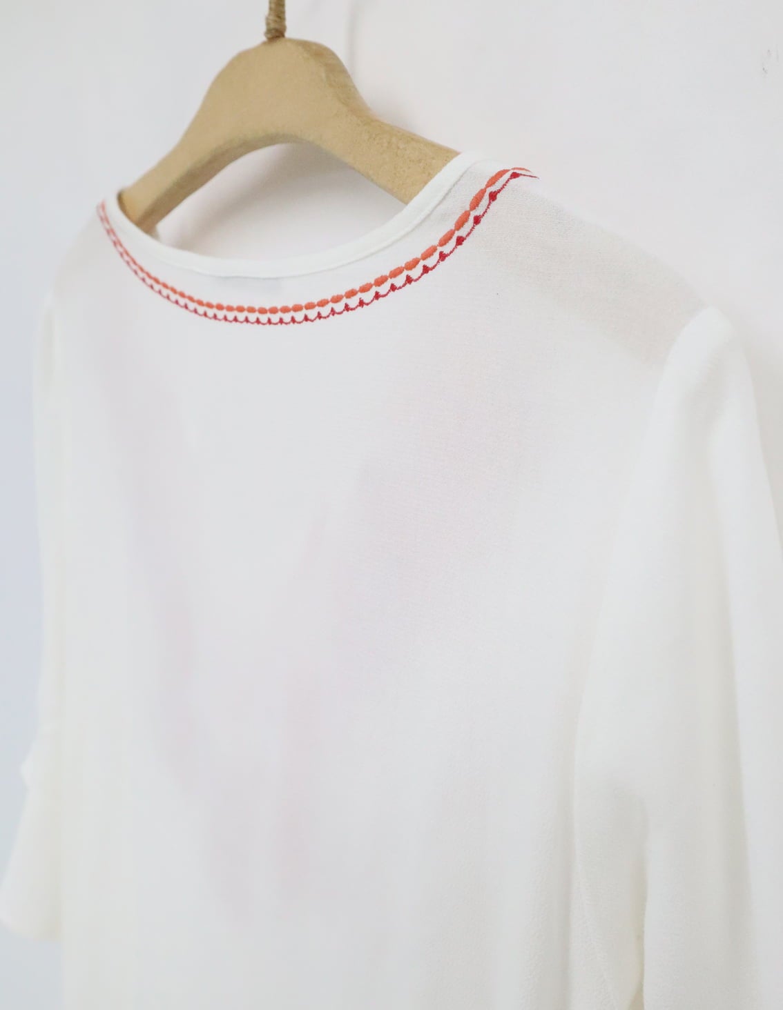 刺しゅう6分袖ブラウス | 最新夏コレクション | 40代からのレディース