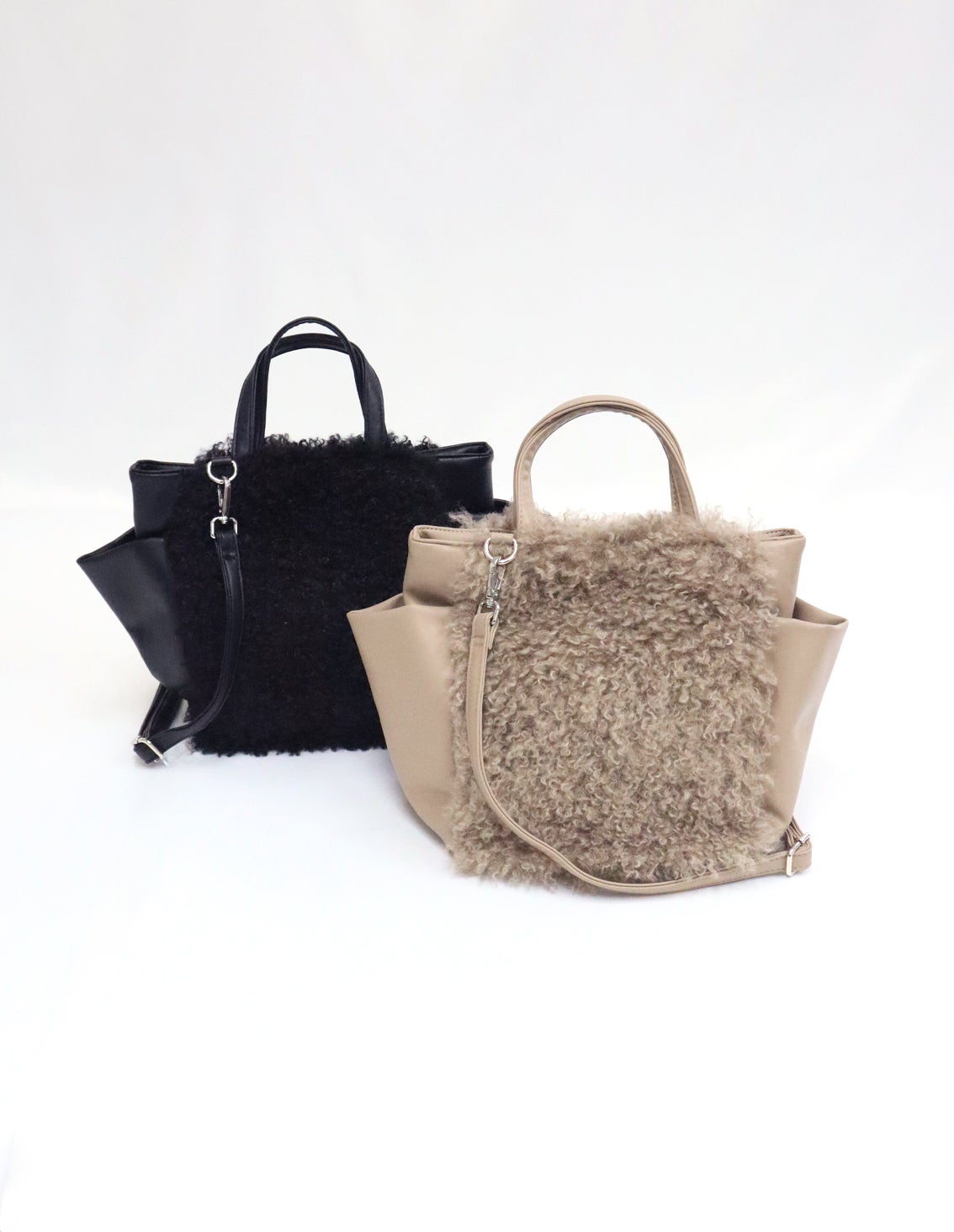 エコファーショルダーバッグ¥14,850